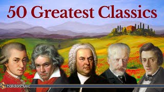 50 Greatest Pieces of Classical Music  Mozart Beethoven Bach Chopin [upl. by Paley]