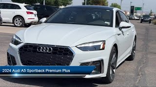 2024 Audi A5 Sportback Premium Plus Hatchback Albuquerque Taylor Ranch Rio Rancho Bernalillo Sou [upl. by Norvol980]