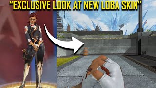 NEW Academy LOBA skin GAMEPLAY  Apex Legends Season 22 [upl. by Lessur]