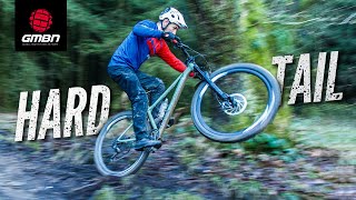 Riding A Hardtail At A Downhill Bike Park [upl. by Sahc255]