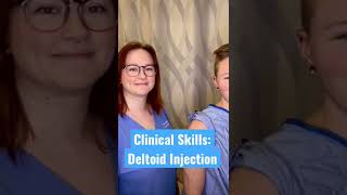 Deltoid injection  Clinical Nursing Skills  LevelUpRN [upl. by Asset]