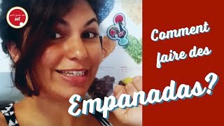 Recette empanadas à la viande hachée [upl. by Airdnekal]