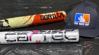 2023 DeMarini Vanilla Gorilla and Lady Cartel Softball Bat Review [upl. by Eznyl]