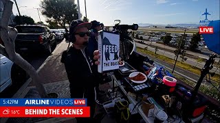 🔴LIVE BehindtheScenes with the Plane Jockeys in Action at LAX [upl. by Alyda]