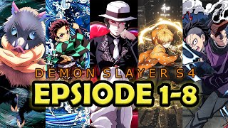 Demon Slayer Season 4 Episode 1  8 Explained  Anime Explained [upl. by Aliemaj]