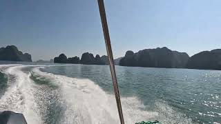 Halong Bay  Vietnam  Speedboat Tour [upl. by Sosthenna]