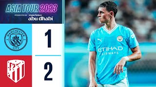 EXTENDED HIGHLIGHTS  Man City 12 Atletico Madrid  Dias scores in narrow defeat to Atletico [upl. by Buonomo]