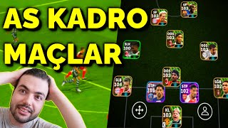 GÜÇLÜ KADRO İLE MAÇLAR 🔥  eFootball 2024 Mobile Gameplay [upl. by Aekan]