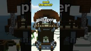 ☠️ PILLAGER OUTPOST ISLAND  Minecraft 121 Java Edition Seed [upl. by Vastah]