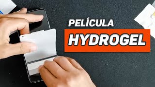 COMO INSTALAR PELÍCULA DE HIDROGEL em iPHONE XIAOMI ZENFONE MOTOROLA e outros  Tutorial [upl. by Eidnim]