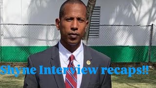 Shyne interview recaps [upl. by Charbonneau]