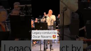 Legacy oboe concerto conduct by Oscar Navarro 🤩 [upl. by Ariamo]