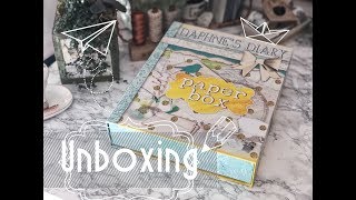 Daphnes Diary Paper Box Unboxing [upl. by Nylarej]