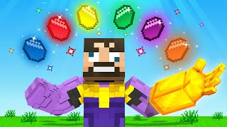 THE MOST POWERFUL THANOS in Minecraft Insane Craft [upl. by Hemphill]