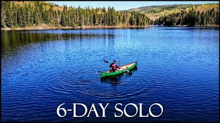 6Day Solo Wilderness Fishing amp Camping Trip [upl. by Sibeal976]