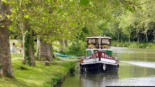 Cruising through the beautiful canals and rivers of France [upl. by Lyons681]