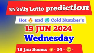 Sa daily lotto prediction for 19 Jun 2024  south africa daily lotto prediction [upl. by Leveroni]