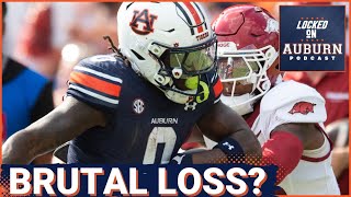 REACTION Auburn football EMBARRASSED by Arkansas [upl. by Aivatnahs]