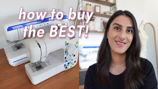 Learn How to Buy The BEST Sewing Machine [upl. by Swirsky]