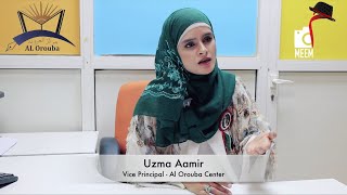 Uzma Aamir Vice principal Al Orouba Center Says [upl. by Agnola]