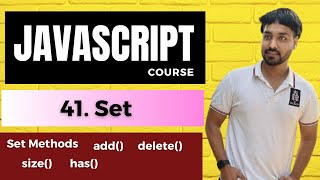 Set in Javascript  Javascript Tutorial In Hindi 41 [upl. by Asilrac129]