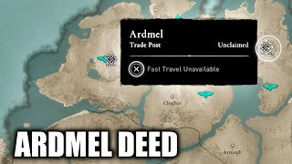 Deed to the Ardmel Trade Post Location  Assassins Creed Valhalla Wrath of the Druids DLC [upl. by Lyndon]