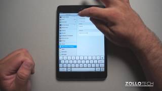 iPad Tips  How to Set a Signature for Email [upl. by Carlie810]