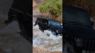 jeep Gladiator Supercharged in deep water [upl. by Ahouh]