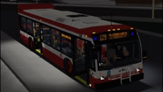 TTC  2017 Novabus LFS 8806 Route 129 McCowan North to Kennedy Station via Scarborough Centre Stn [upl. by Nwonknu394]