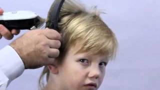 How to cut boys hair the new simple way Using Freestyla clipper guides [upl. by Frohman418]