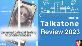 Talkatone App Review  Talkatone Sign Up Problem [upl. by Sven794]