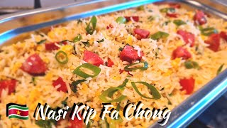 🇸🇷 Surinaamse Nasi Kip Fa Chong receptSurinamese fried rice recipe [upl. by Veron]