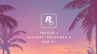 IT HAPPENED Rockstar Officially Confirms the GTA 6 Trailer Date amp Time  December 5 2023 [upl. by Consuelo]