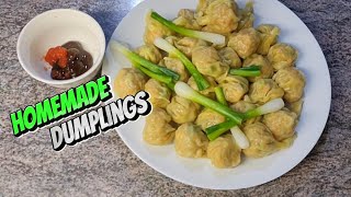 How to make your own dumplings very easy [upl. by Mcgill]