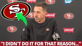 URGENT SHANAHAN BREAKS THE SILENCE ALL TRUTH REVEALED LOOK WHAT HAPPENED 49ERS NEWS [upl. by Retsila]