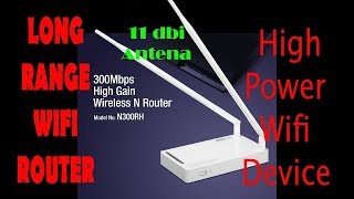 Review and Setup High power TOTOLINK N300RH Wireless Router  High Range ওয়াইফাই রাউটার সেটাপ [upl. by Atinid983]