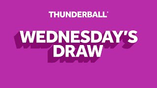 The National Lottery Thunderball draw results from Wednesday 10 January 2024 [upl. by Currie]