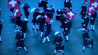 TOP SECRET DRUM CORPS PERFORM AT THE EDINBURGH MILITARY TATTOO 2018 [upl. by Nonrev]