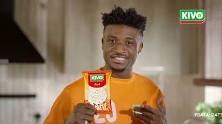 Enjoy the Champion Taste of Kivo 4 in 1 Gari Mix [upl. by Aerdnek]