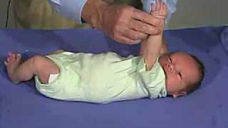 physical exam Newborn Normal Tone  Arm Traction [upl. by Chaney451]