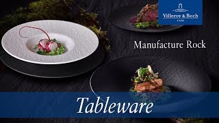 Collection Manufacture – elegant design for perfect dining  Villeroy amp Boch [upl. by Odraner]