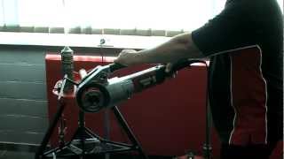 Ridgid 690C Power Pipe Theader Machine [upl. by Oiratnom]