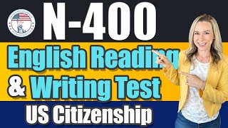 How to PASS US Naturalization English Reading amp Writing Test  N400 Interview [upl. by Cutlip75]