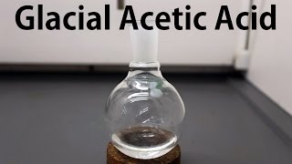 How to make Glacial Acetic Acid [upl. by Quincey765]