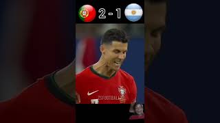 Argentina vs Portugal world cup final 2022 Last Dance 🇵🇹 Ronaldo shorysvidio football [upl. by Obadiah]