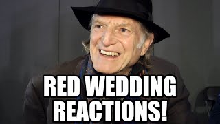 GAME OF THRONES Red Wedding Cast Reactions PART 2 [upl. by Ttennej667]