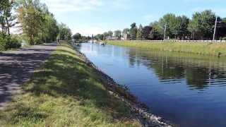 SaintJeansurRichelieu Chambly Canal Richelieu River [upl. by Mcdade]