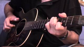 Kathys song  Paul Simon fingerpicking guitar [upl. by Aliek834]