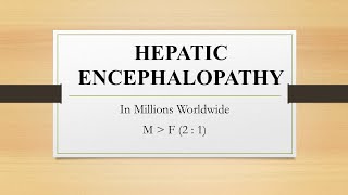 HEPATIC ENCEPHALOPATHY What You Need to Know cirrhosis hepatitis liverfailure [upl. by Anidam]