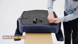 3062 Excebet Office Chair Assembly Video [upl. by Coraline640]